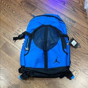 NWT Jordan / Jumpman Blue and Black Men's Backpack